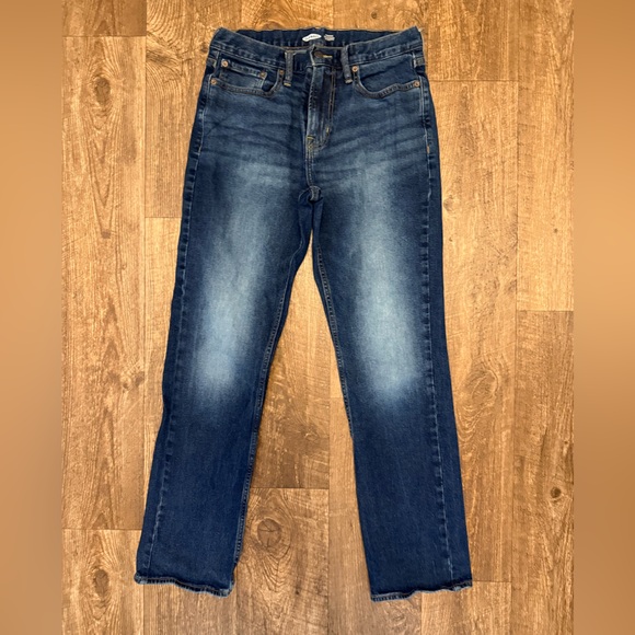 Old Navy Men’s Straight Jeans 31x32 Built Tough Denim Bundle 2 Pair - Picture 2 of 10